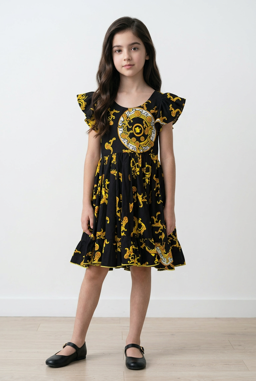 Noir Soleil Dress