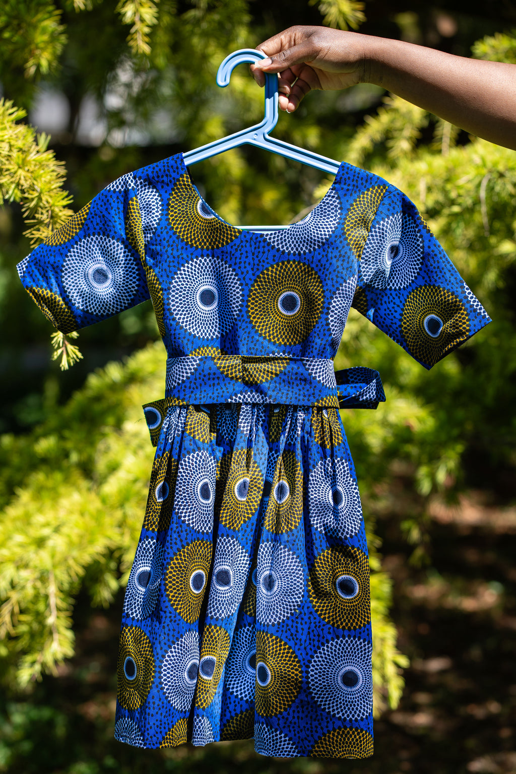 Kinshasa Blue Dress
