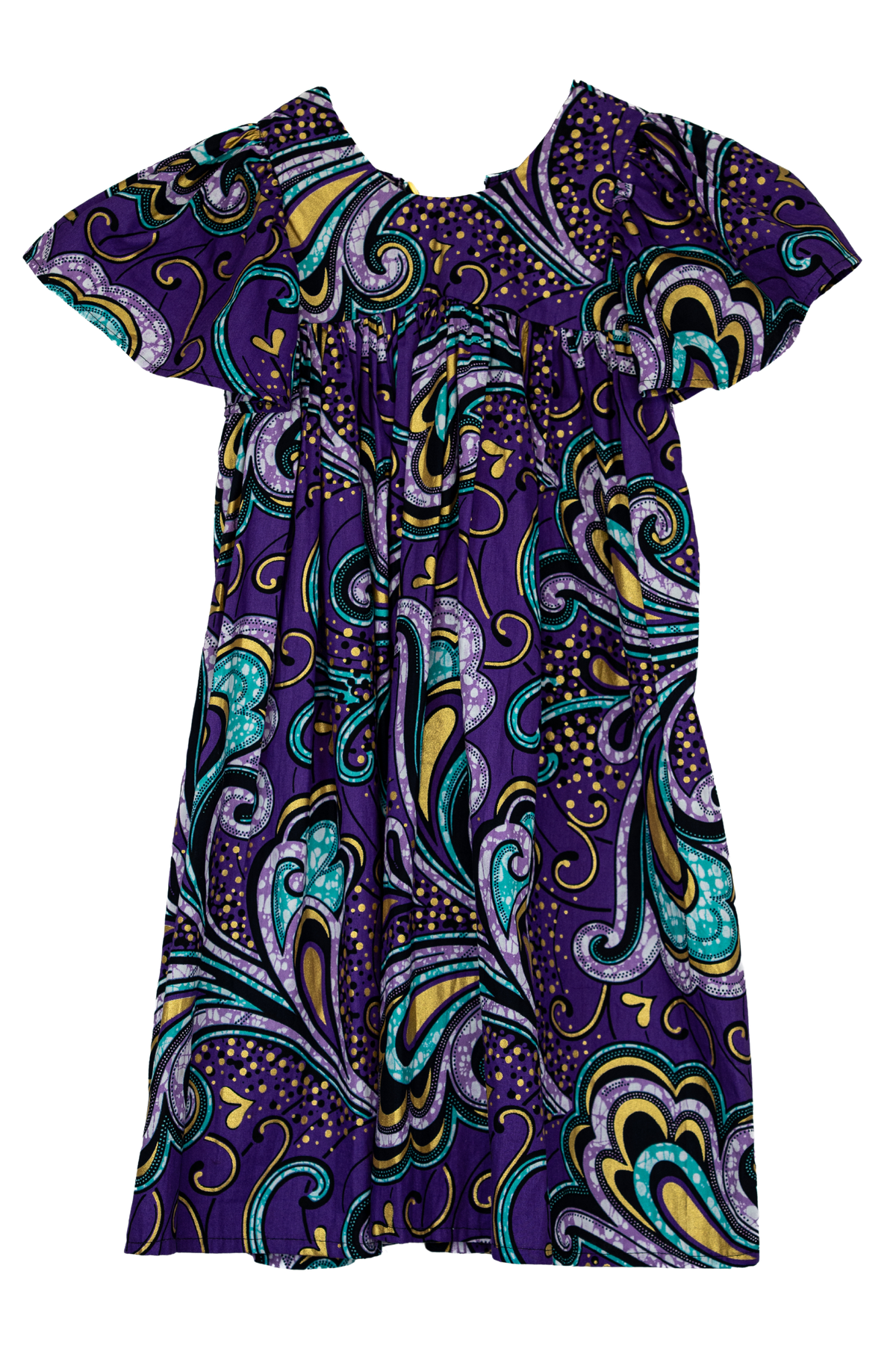 Purple Swirl Dress