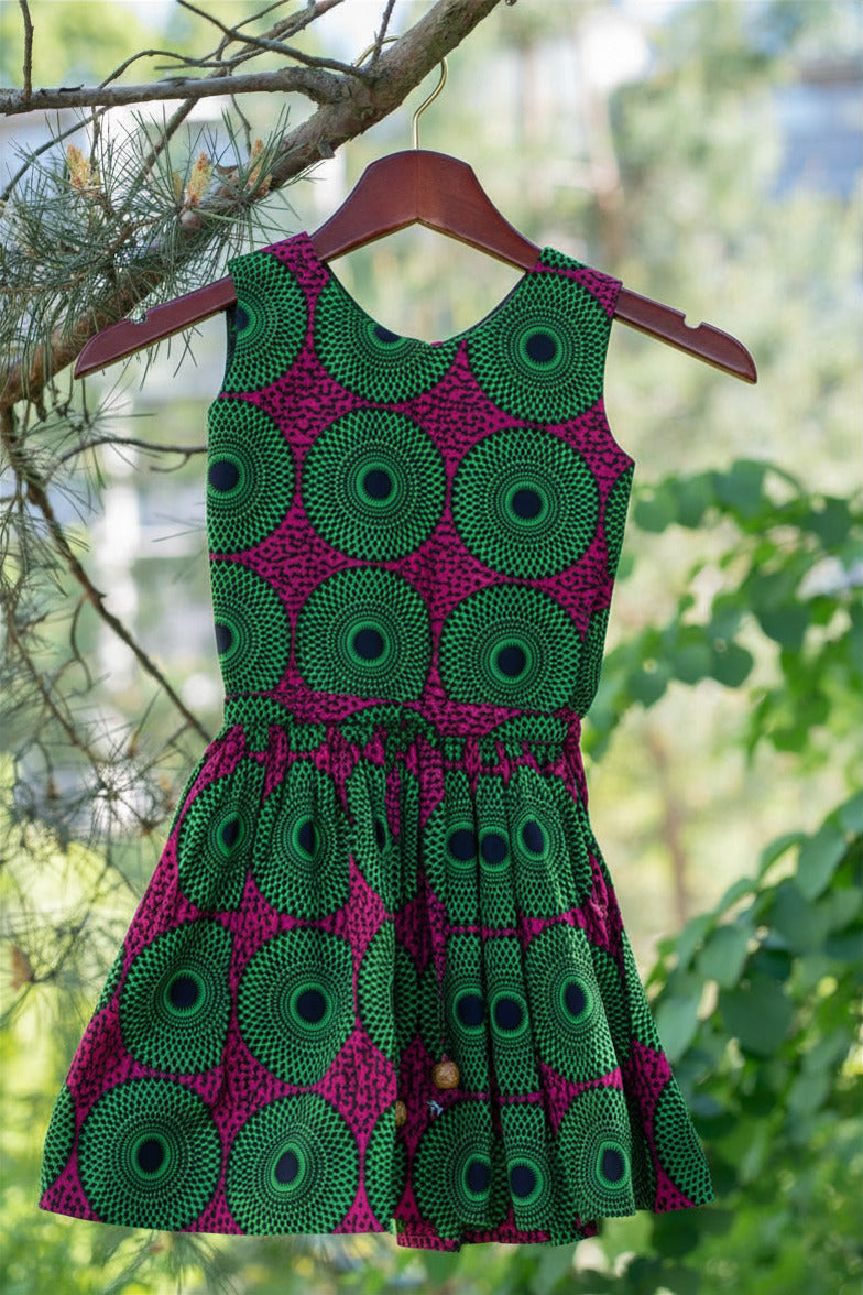 Emerald Bloom Dress