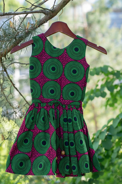 Emerald Bloom Dress