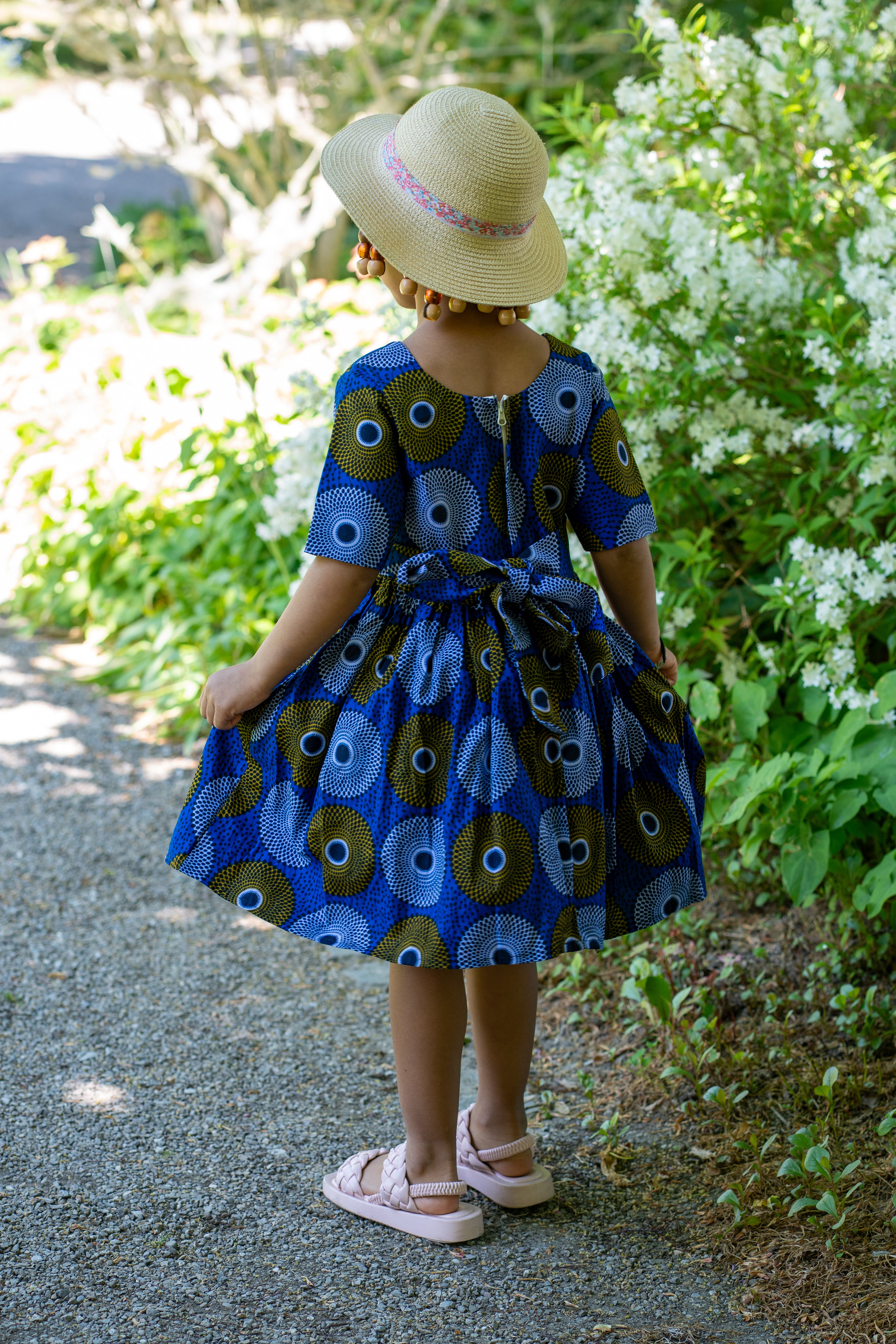 Kinshasa Blue Dress
