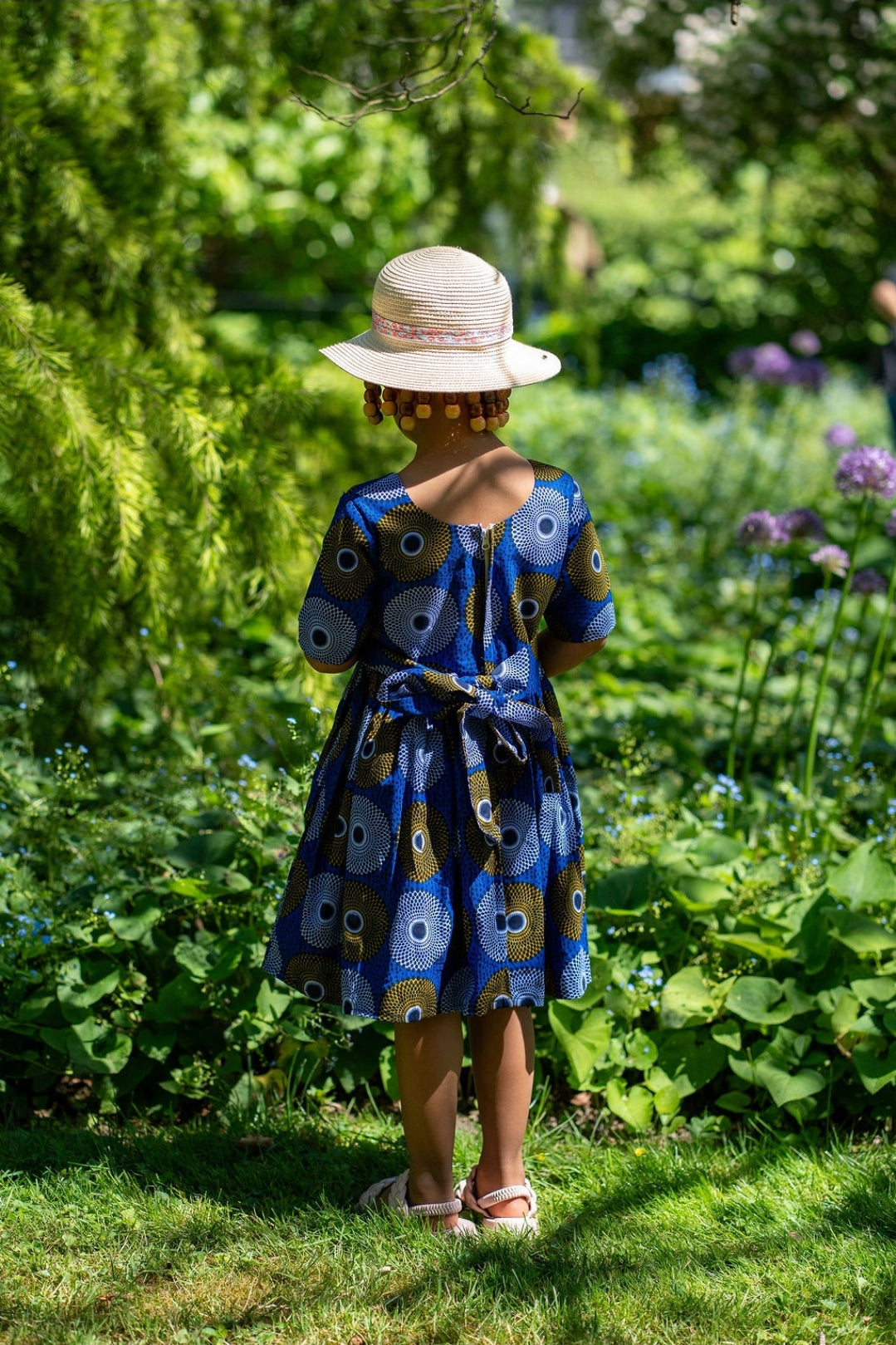 Kinshasa Blue Dress